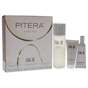 Amazon.com : SK-II Pitera Aura Kit Unisex 2.5oz Facial
